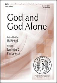 God and God Alone SATB choral sheet music cover Thumbnail